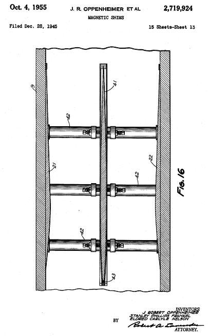 Magnetic shims, figure 16