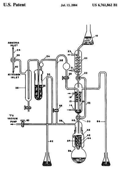 Method of Determining the Extent to which a Nickel Structure has been Attached by a Fluorine-Containing Gas, figure 1
